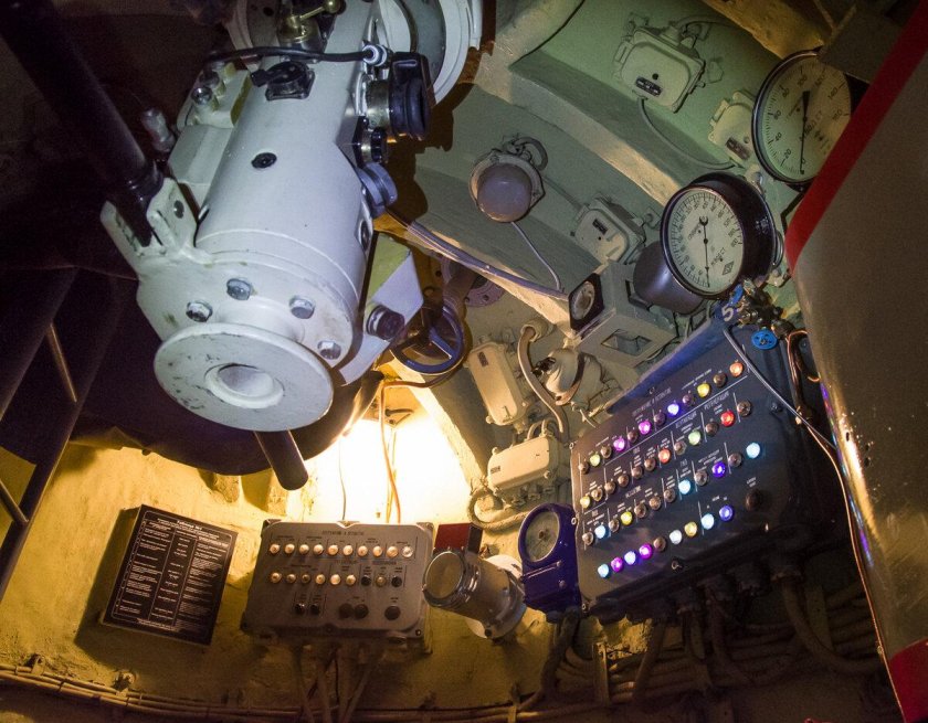 Капитанский мостик подводной лодки