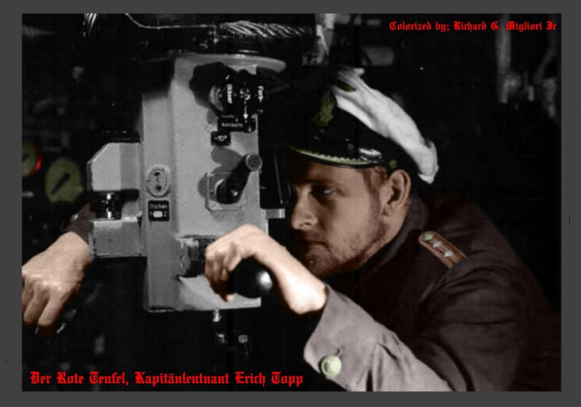 Эрих Топп командир u-552