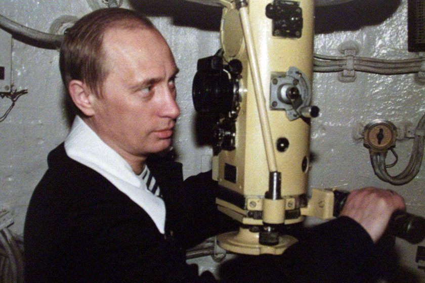Владимир Путин на подводной лодке