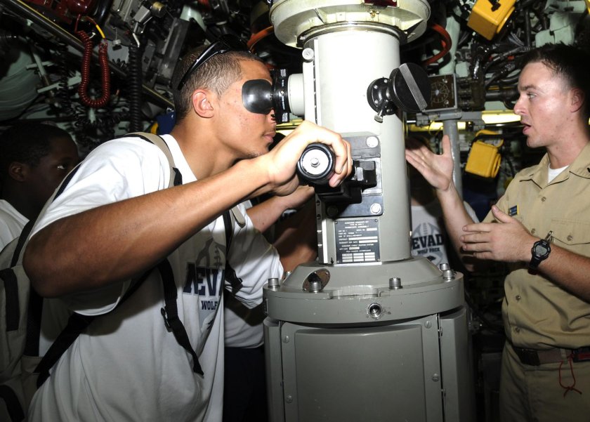 Телескоп на подводной лодке