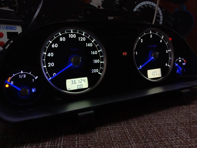 Пересвет панели приборов Газель бизнес