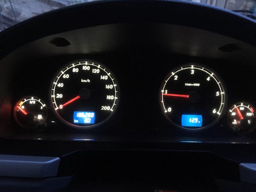 Пересвет приборки Газель 3302