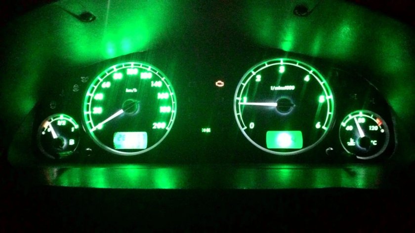 Лампочки подсветки приборной панели Газель 3302