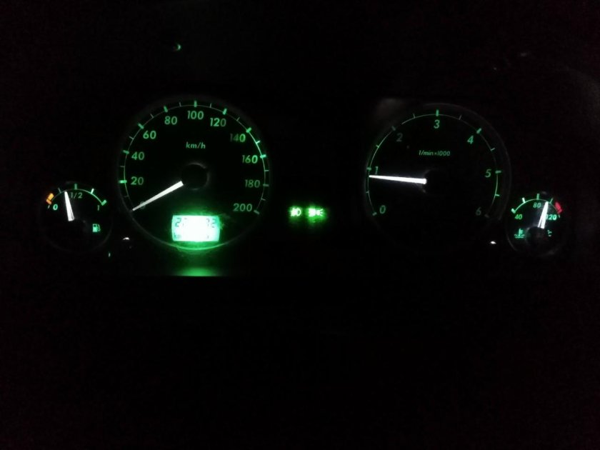 Подсветка приборной панели Газель 3302
