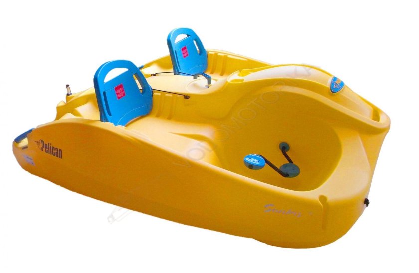 Катамаран с педалями