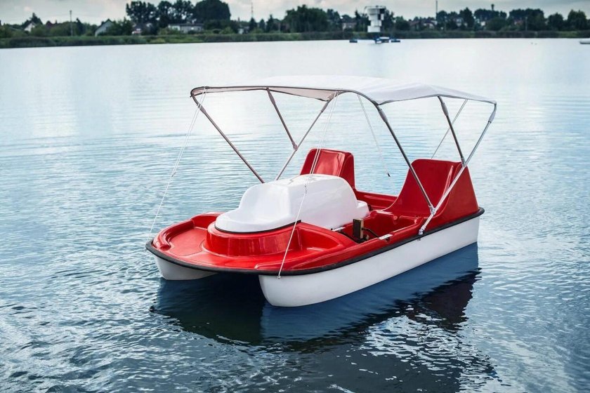 Водный велосипед катамаран