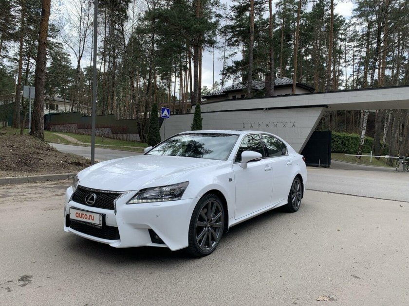 Lexus gs 350 2015 белый