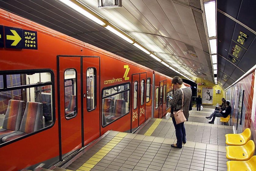 Подземный фуникулер Кармелит, Израиль