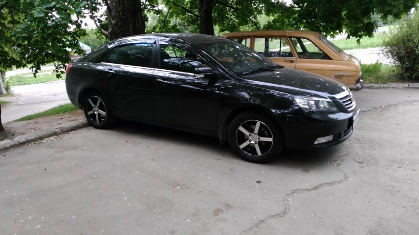 Geely Emgrand ec7 на дисках