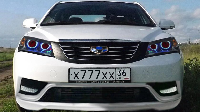 Ангельские глазки Geely Emgrand ec7