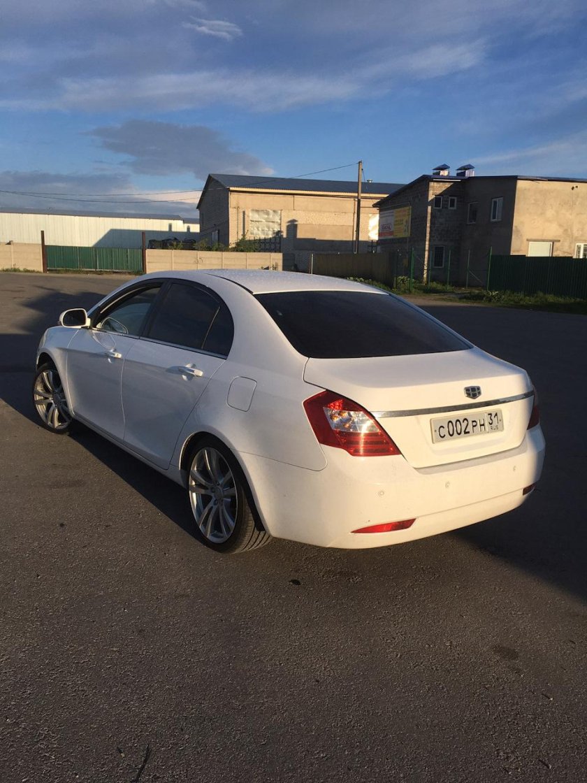 Geely Emgrand ec7 заниженная