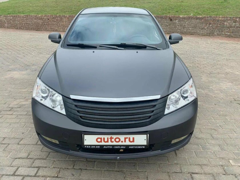 Geely Emgrand ec7 антихром
