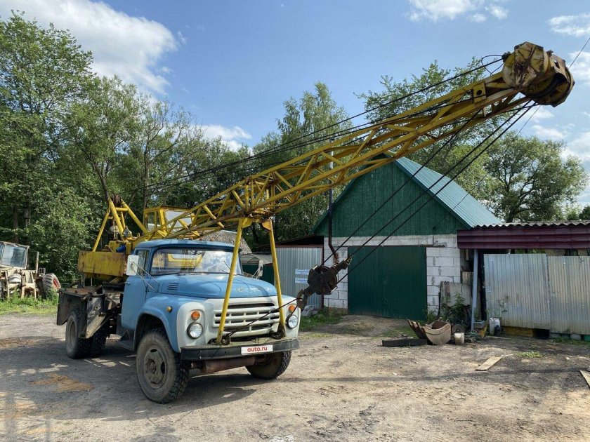Автокран зил 431412