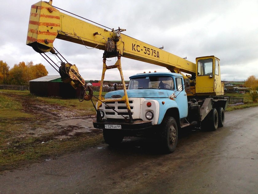 ЗИЛ 133 автокран