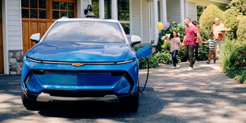 GM электромобиль