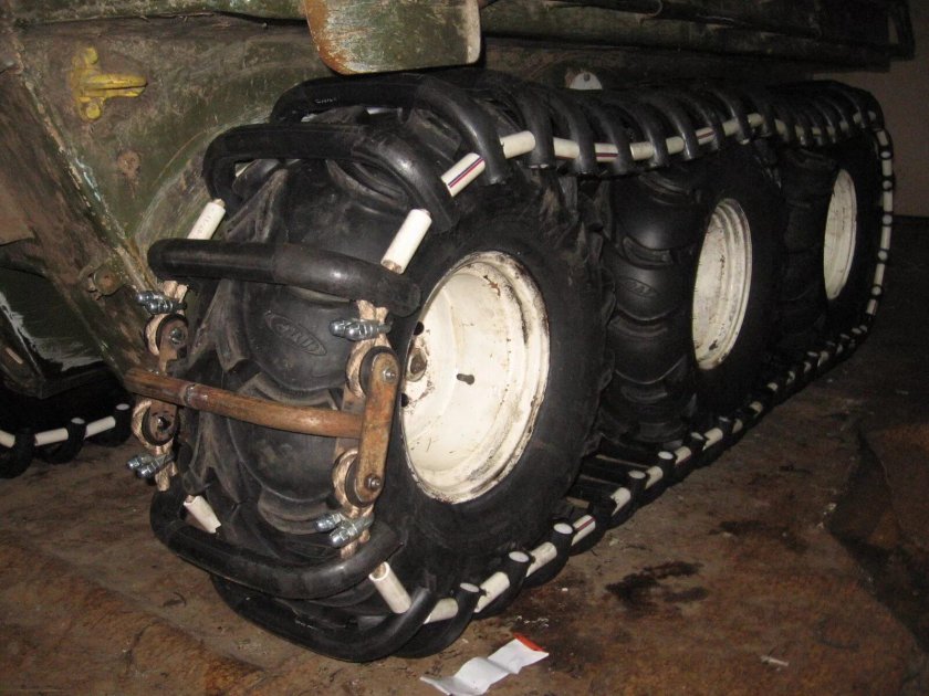 Гусеницы на Урал 4320