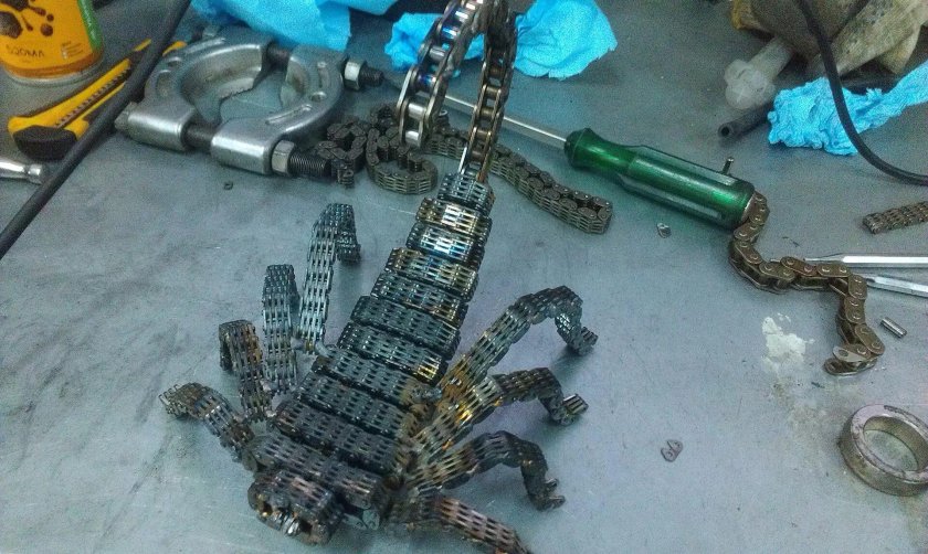 Изделия из цепи