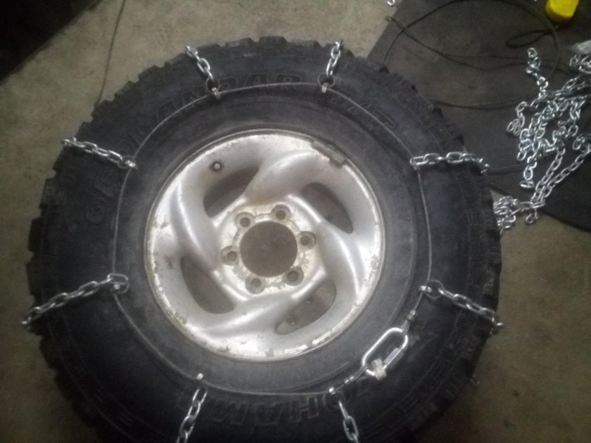 Цепи на колеса УАЗ Патриот 16 радиус