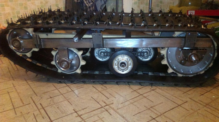 Мотобуксировщик гусеница 380 от Бурана