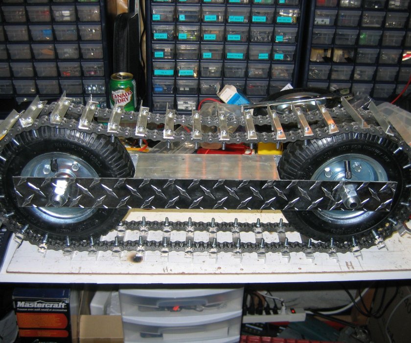 Самодельные гусеницы на квадроцикл