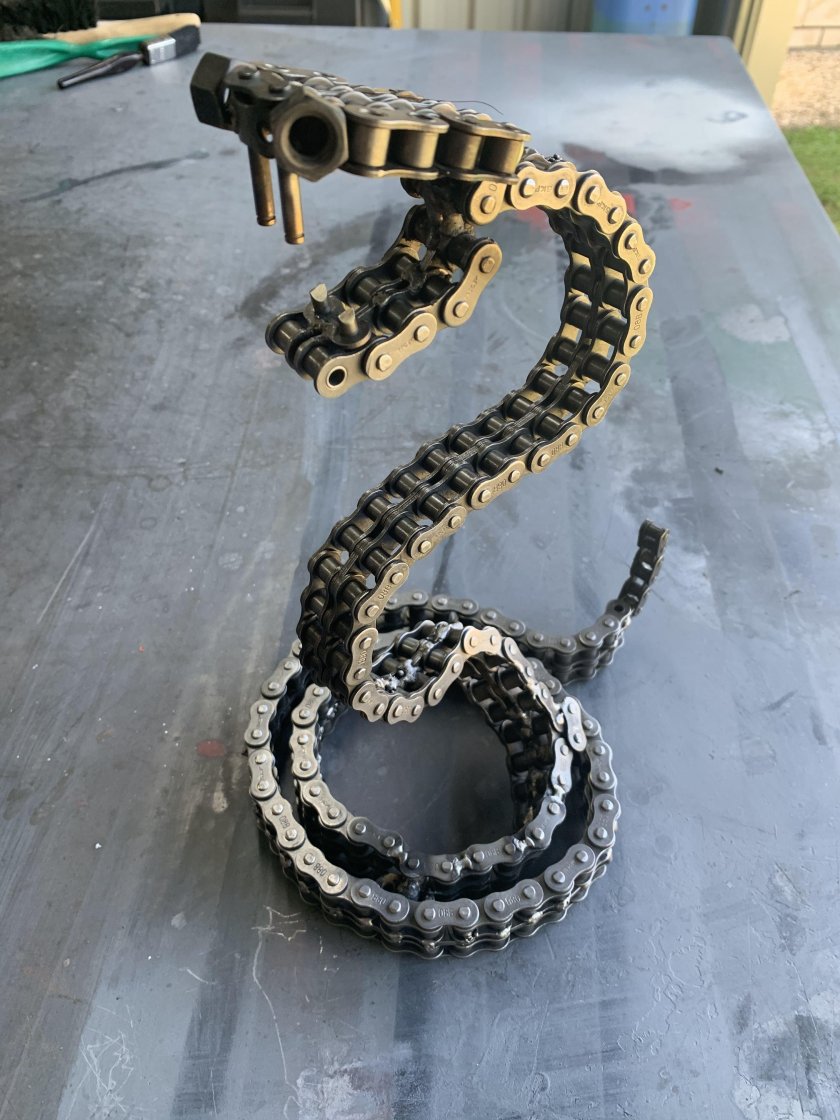 Поделки из цепи