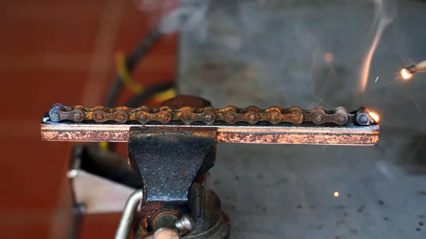 Цепь из квадратного прутка