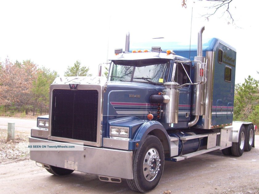 White Western Star 4964 тягач