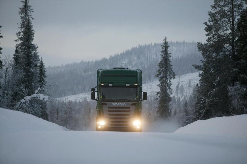 Скания зимник