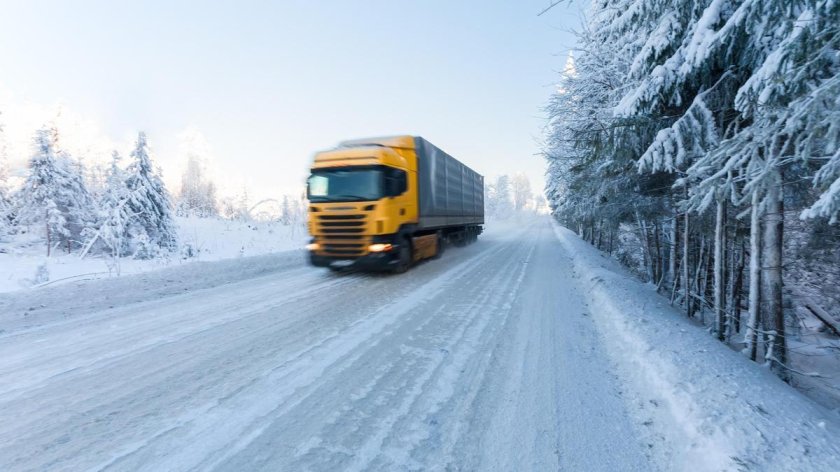 Грузоперевозки зимой