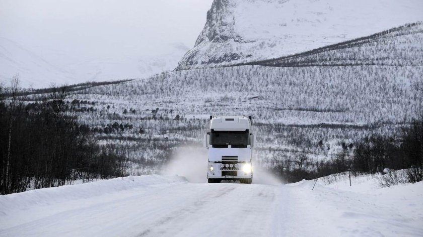 Volvo Trucks зима