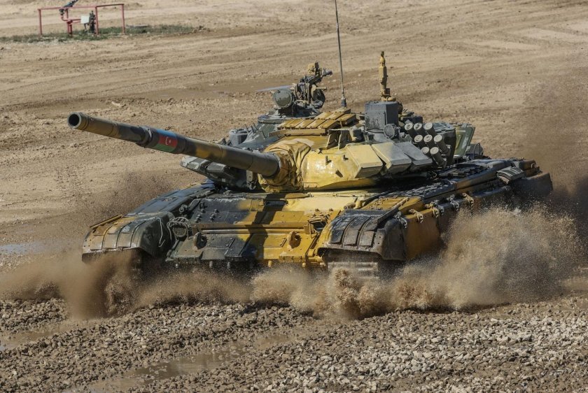 Т-72 танковый биатлон