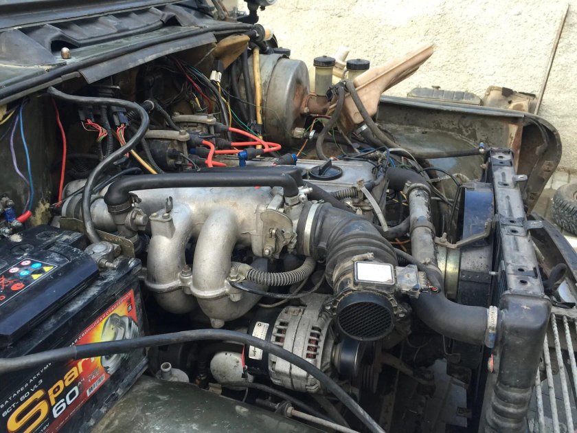 406 Мотор на УАЗ