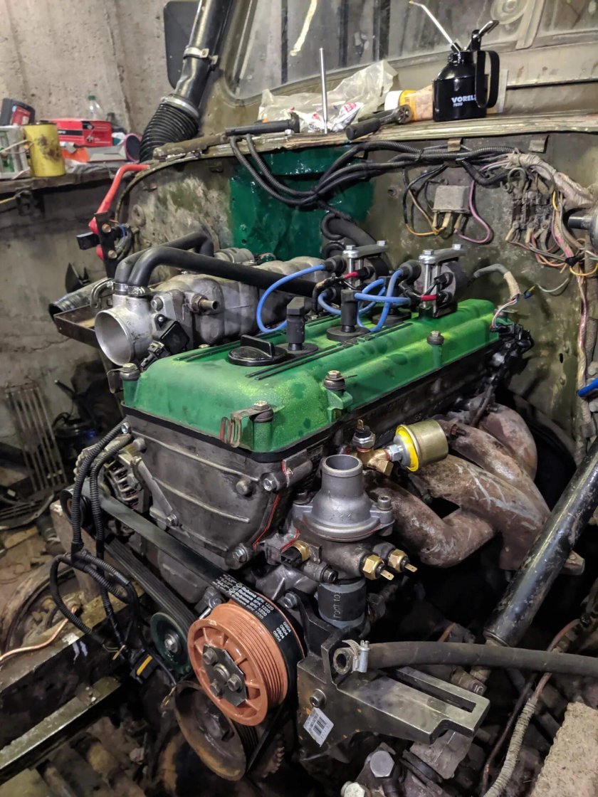 406 Мотор на УАЗ