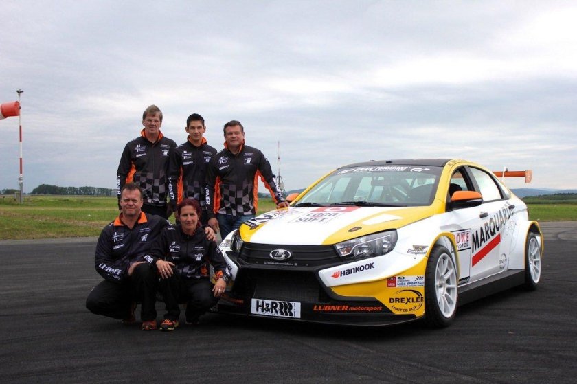 Гоночная Лада Веста