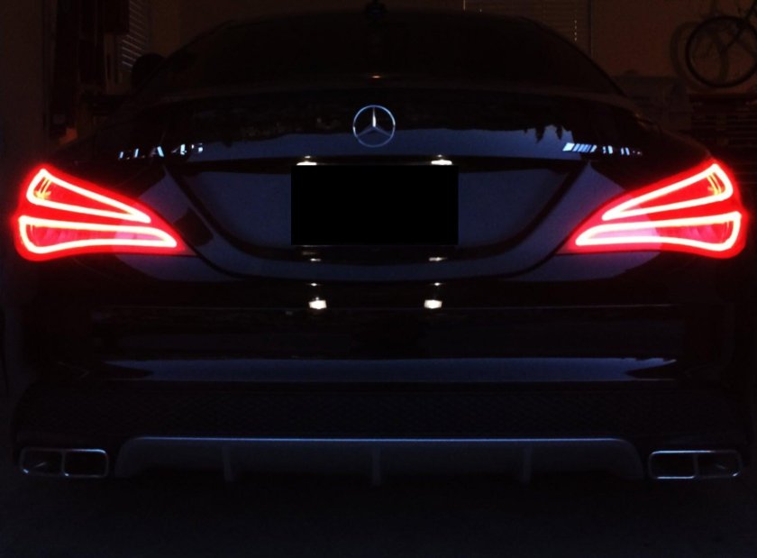 Мерседес CLA задние фары