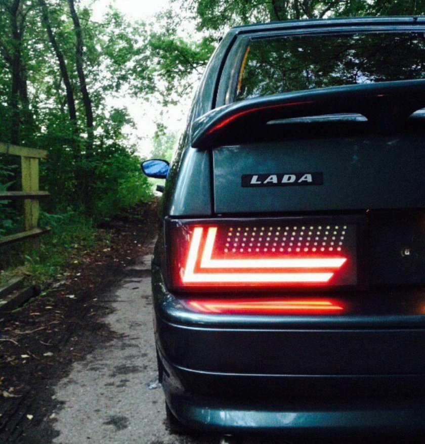 Задние стопари на ВАЗ 2114