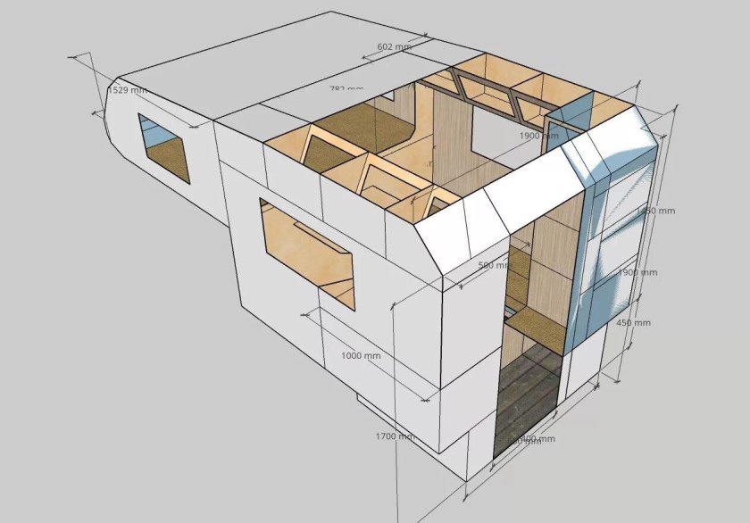 Кемпер каркас