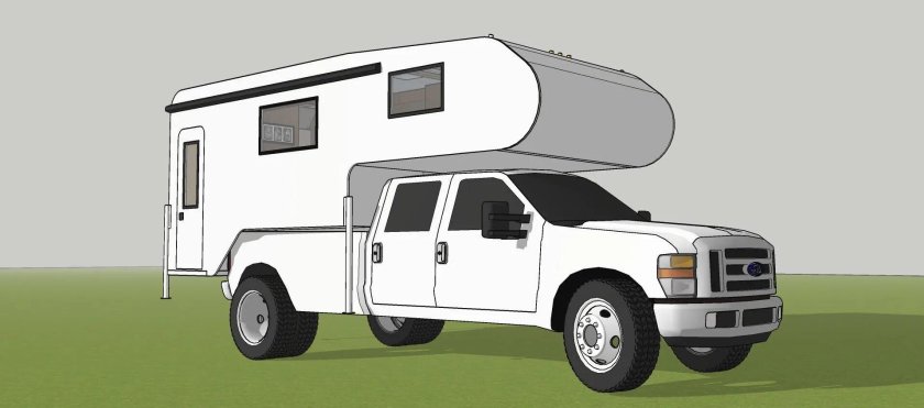 Чертеж кемпера Пилигрим