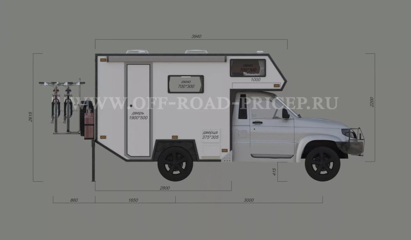 УАЗ профи автодом кемпер