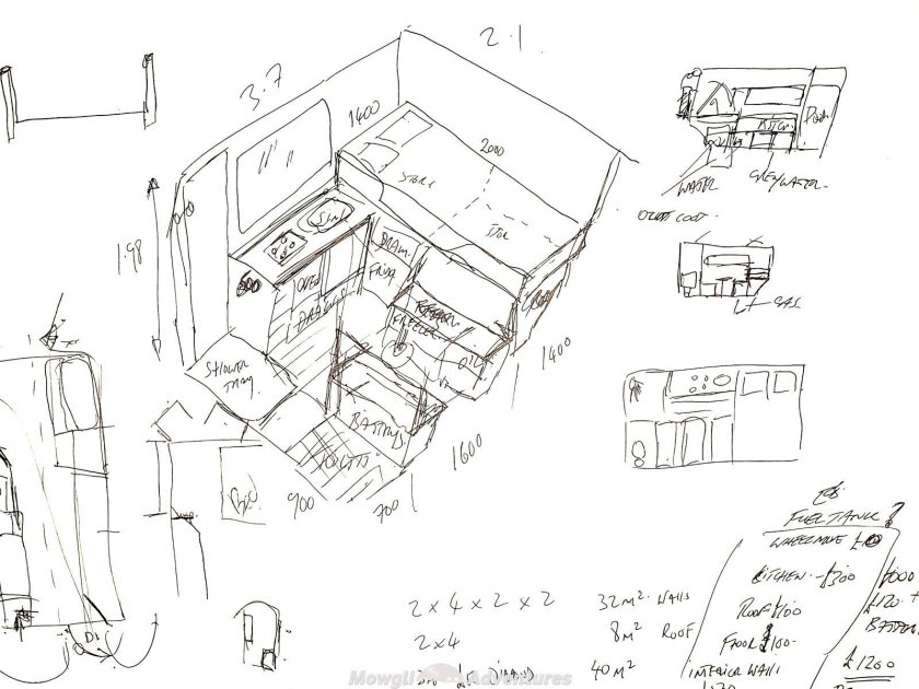 Чертеж кемпера Пилигрим