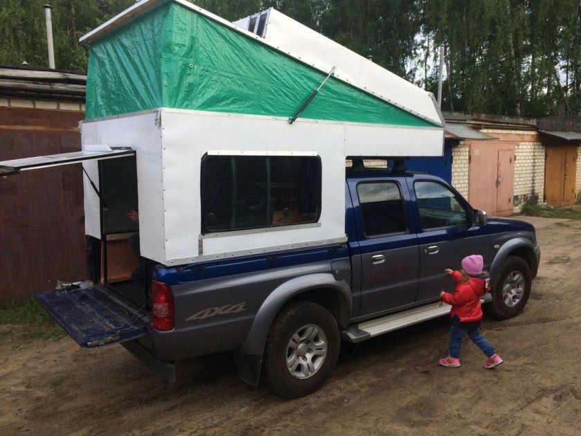 Жилой модуль на пикап Helix 1500