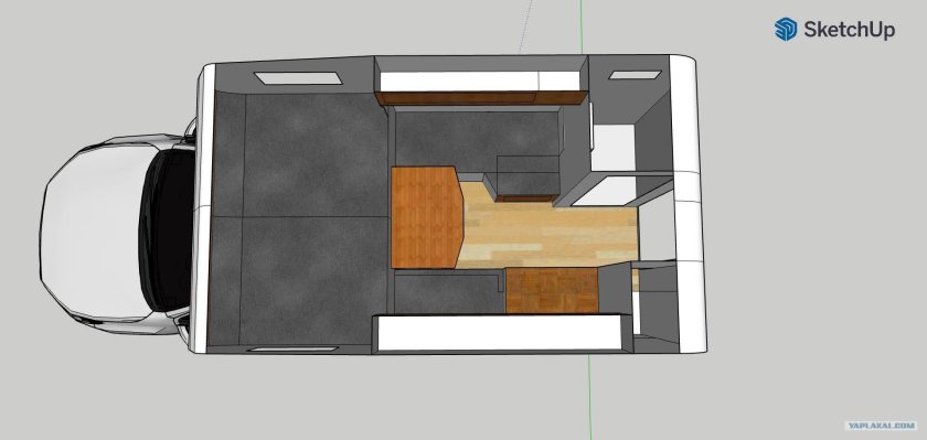 Жилой модуль для пикапа