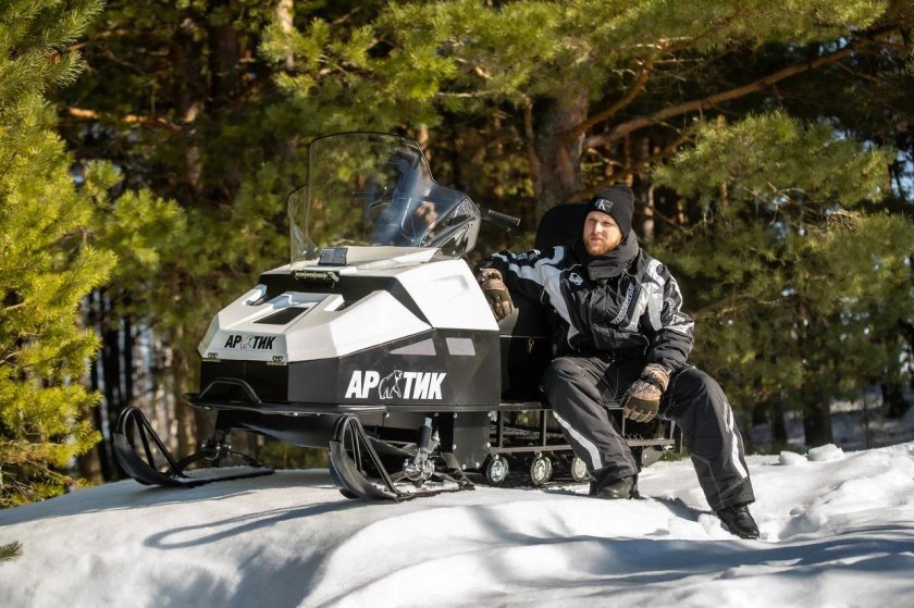 Снегоход арктик 4т