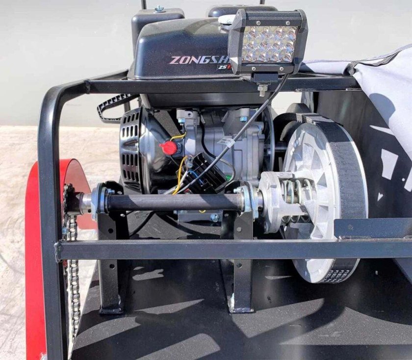 Мотобуксировщик БТС хит