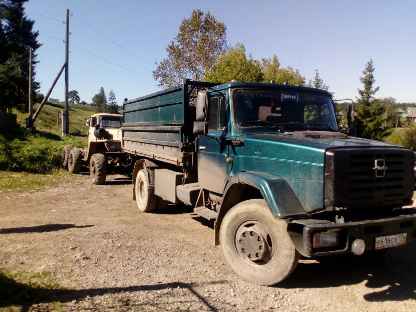 ЗИЛ ЯМЗ 236 самосвал
