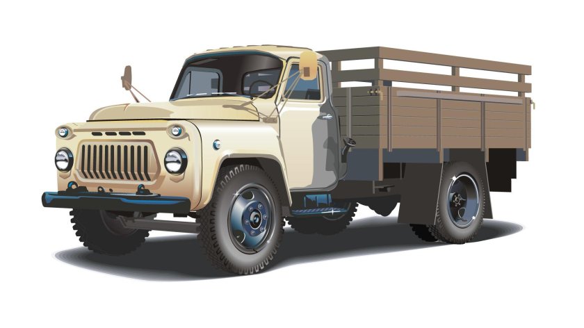 Грузовик ЗИЛ 130 ГАЗ 53