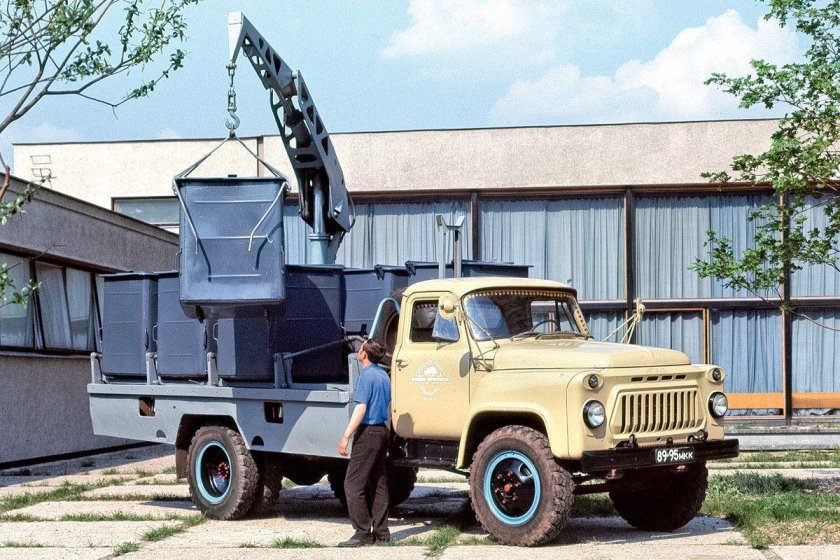 ГАЗ 53 м30 мусоровоз
