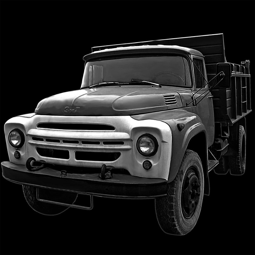 ЗИЛ 130 гравировка