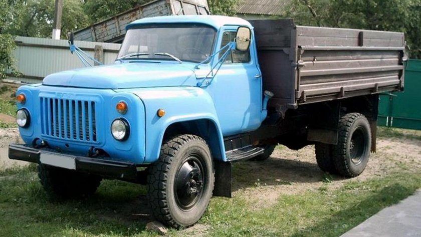 Грузовик ГАЗ 53 самосвал
