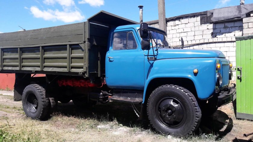 ГАЗ 53 сельхозник самосвал